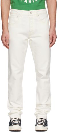 Kenzo Off-White Kenzo Paris Bara Jeans