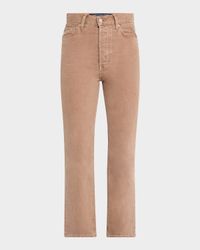 Daniela High-Rise Ankle Straight Jeans