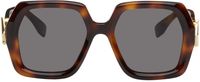 Fendi Brown FF Diamonds Sunglasses