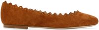 Chloé Tan Lauren Ballerina Flats