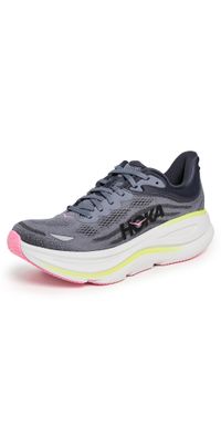 HOKA W Bondi 9 Charcoal Grey/Grey Skies 11