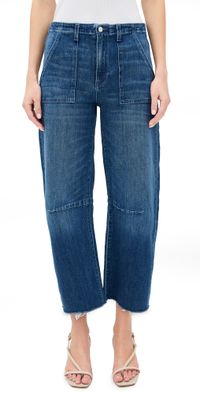 LE JEAN Utility Soft Barrel Jeans London Calling 26