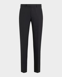 Men's High Performance Flat-Front Trousers