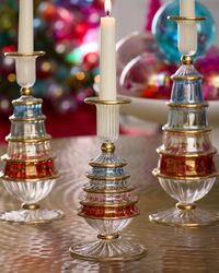 7" Tree-Shaped Candle Holder