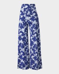 Floral Wide Leg Pants