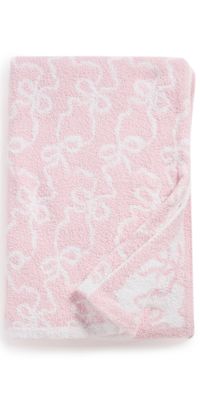 LoveShackFancy Teddy Bow Blanket Pastry Pink One Size