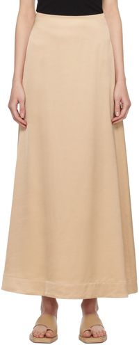 Esse Studios Jupe longue Gilded beige