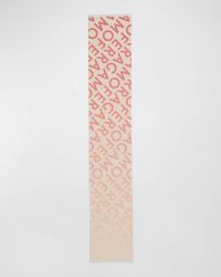 Wool-Cashmere Logo Scarf