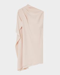 Ellery Draped High-Low Shift Dress