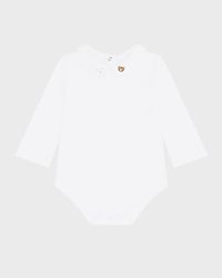 Kid's Little Bear Embroidered Bodysuit, Size 3M-24M