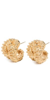 Paola Sighinolfi Talisman Hoops Gold One Size