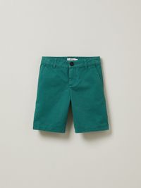 Cyrillus - Bermuda chino - Taille 16A - Vert