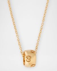Icon 18K Yellow Gold GG Necklace