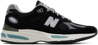 New Balance Baskets 991v2 noires - Made In UK