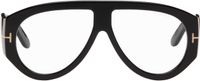 TOM FORD Lunettes aviateur noires à verres anti-lumière bleue