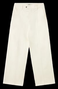 The Tiny Big Sister - Pantalon large en coton - Taille 40 - Blanc
