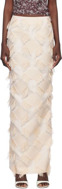 Paris Georgia Beige Iona Maxi Skirt