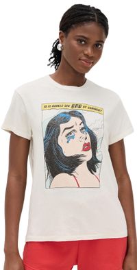 RE/DONE 70s Summer Loose Tee Vintage White S