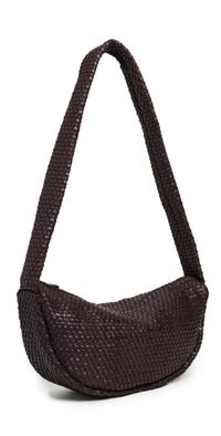 St. Agni Lattice Weave Crescent Bag Port One Size