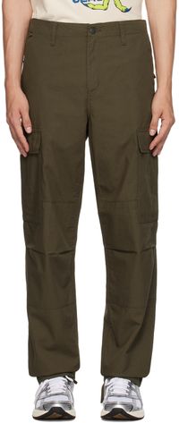 Carhartt Work In Progress Khaki Drawstring Cargo Pants