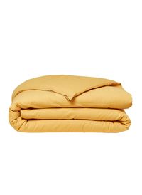 Today Linge De Maison - Housse de couette en coton - Taille 240x260 cm - Jaune