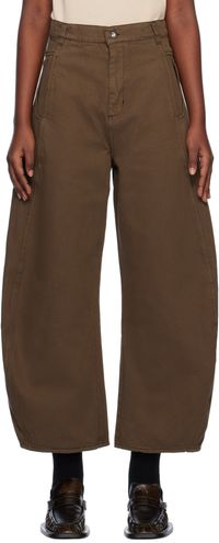Henrik Vibskov Brown Shade Jeans