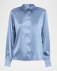 Punto Luce Silk-Blend Shirt