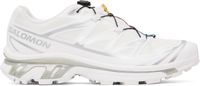 Salomon White XT-6 GORE-TEX Sneakers