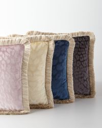 Monogram Velvet Pillow, 16"Sq.