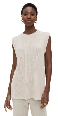 Splendid x Cella Jane Tunic Sweater Vest Pearl XL