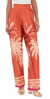 DIARRABLU Leer Pants Coco Terracota XL