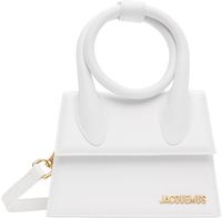 JACQUEMUS White Les Classiques 'Le Chiquito Noeud' Bag