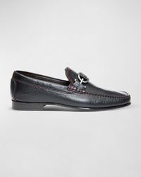 Men's Dacio Contrast-Stitch Loafers