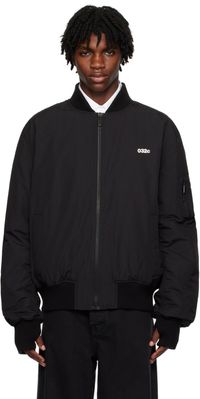 032c Blouson aviateur noir