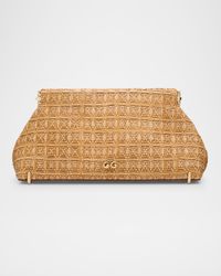 Lillia Mini Woven Clutch Bag