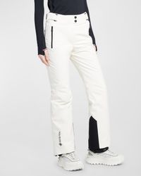 Belted Contrast Ski Trousers