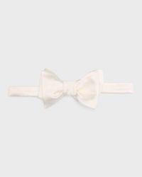 Men's Silk-Cotton Bow Tie