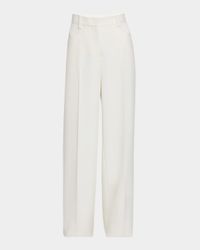 Norman Oversized Self-Tie Wool Pants
