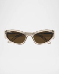 Cat-Eye Acetate Sunglasses