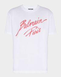 Men's Lipstick Paris Logo T-Shirt