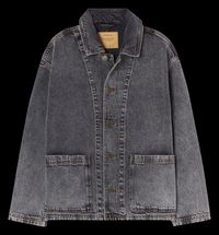 American Vintage - Veste denim en coton - Taille 2XL - Gris