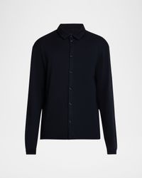 Men's Cashmere Button-Front Cardigan