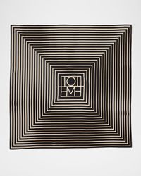 Signature Monogram Silk Scarf