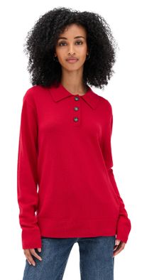 The Garment Como Polo Red 8