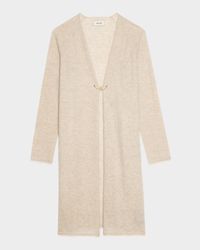 Daffy Pointelle Stars Cashmere Cardigan