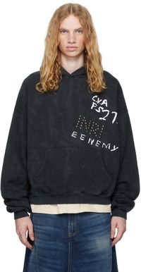 Rivington Roi Rebis Pull à capuche Iniri CVA noir