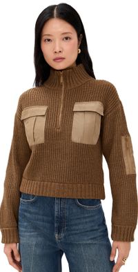 BAUM UND PFERDGARTEN Clyde Pullover Mocha Camel XL
