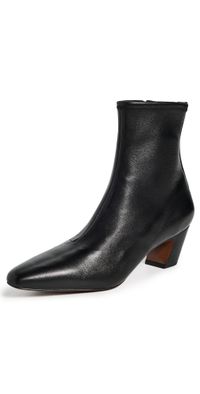 Loeffler Randall Doria Kicked Heel Ankle Boots Black 10