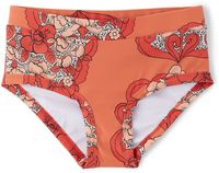 Mini Rodini Kids Red Flowers Swim Briefs
