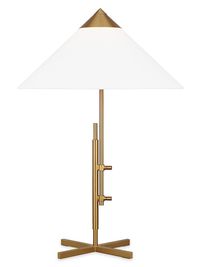 Visual Comfort Studio Table Lamp - Burnished Brass
